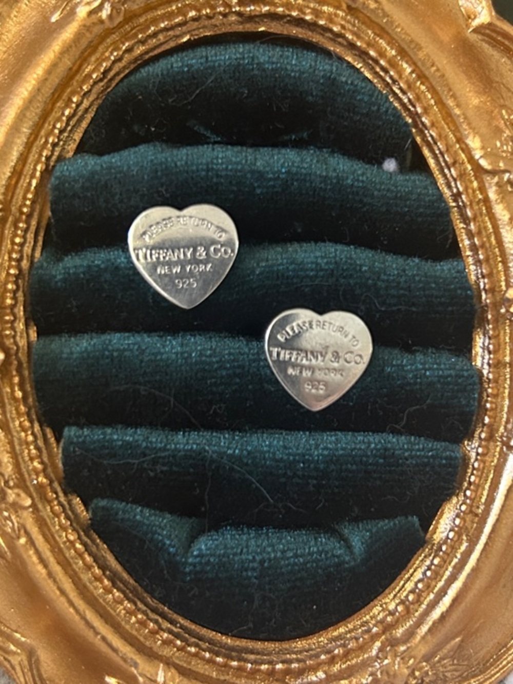 Tiffany & Co. Return to Tiffany Heart Tag Stud Earrings